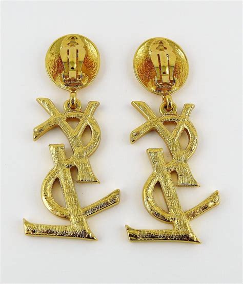 ysl dangle earrings for sale.